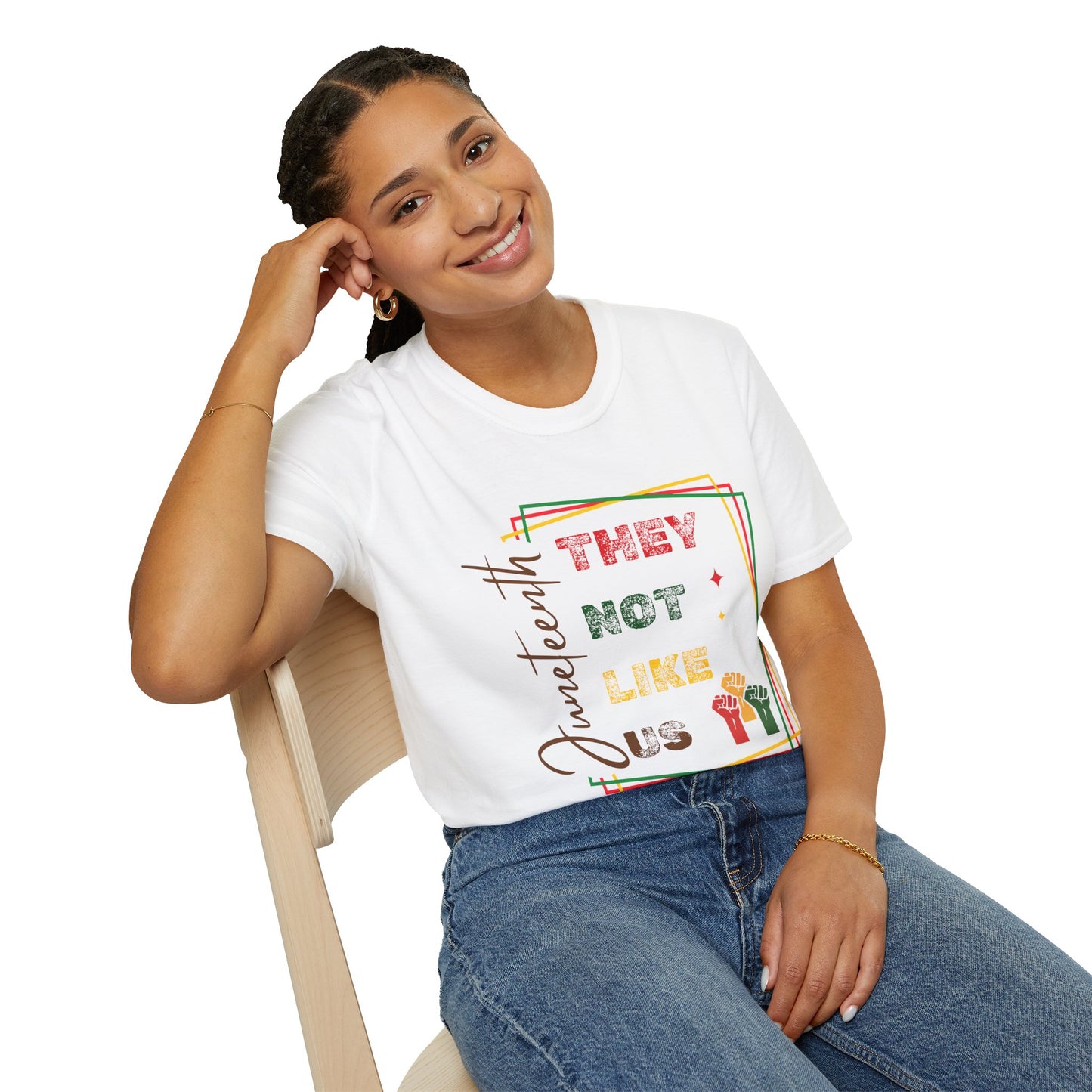 Juneteenth They not Like Us Unisex T-Shirt