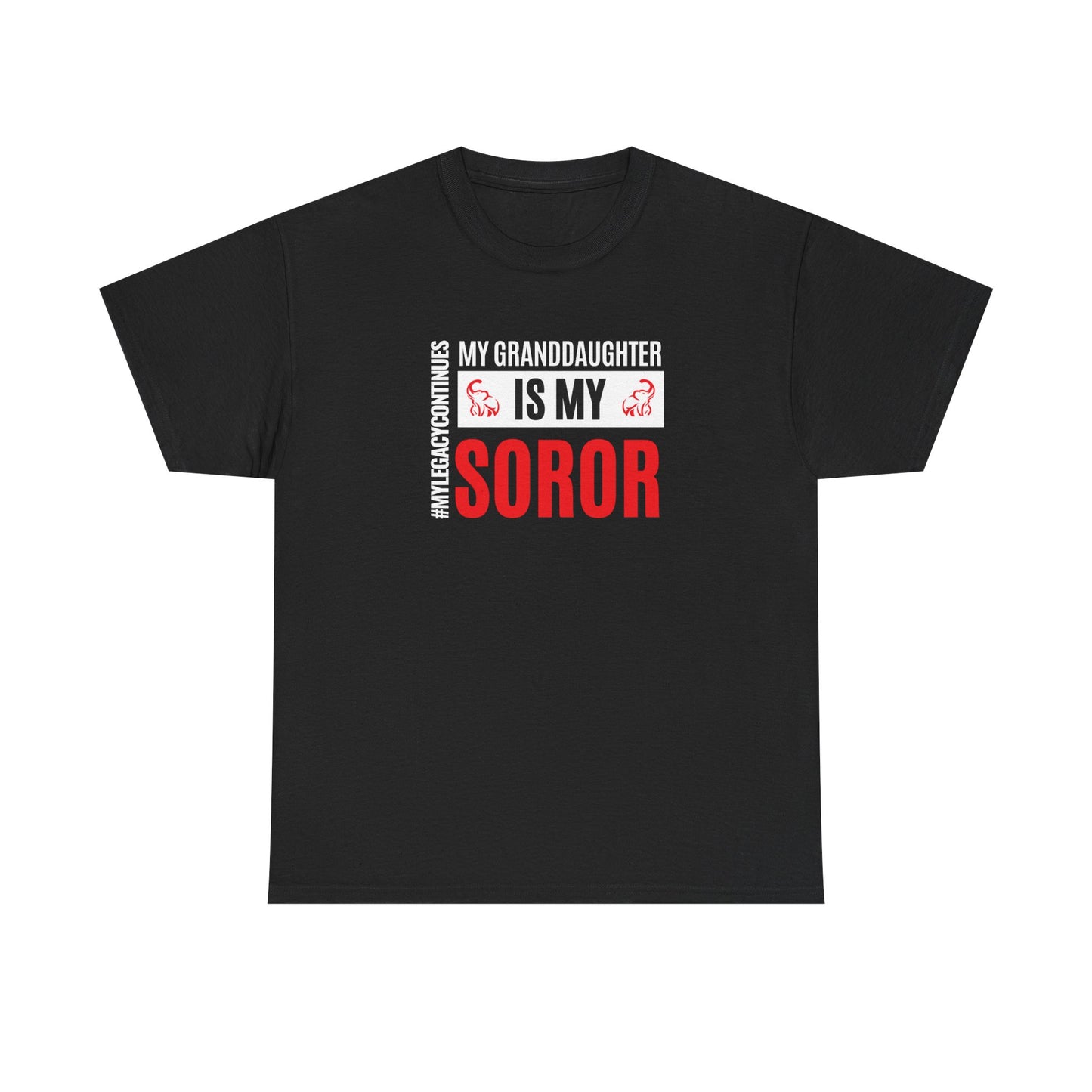 My Granddaughter is My Soror Heavy Cotton T-shirt