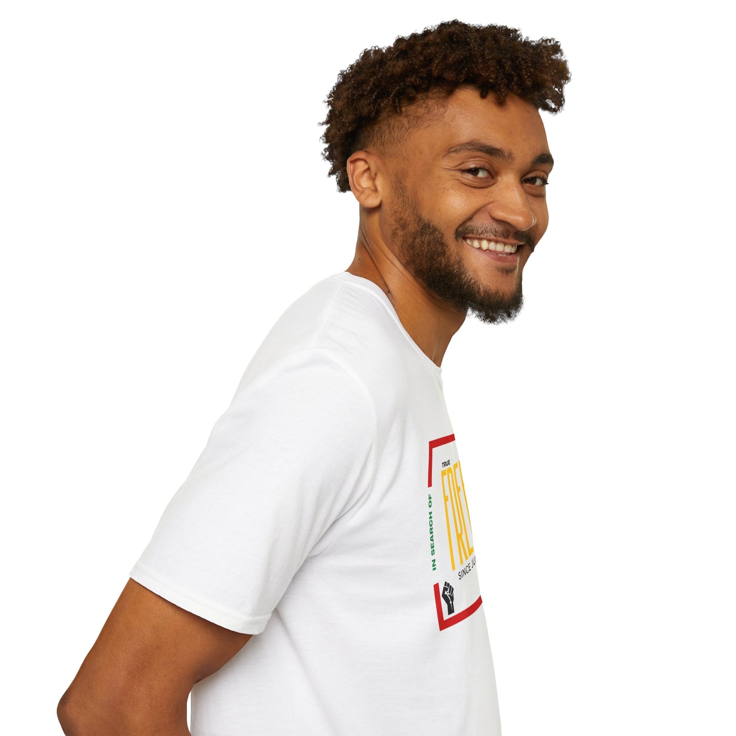 Juneteenth In Search of Freedom Unisex Softstyle T-Shirt