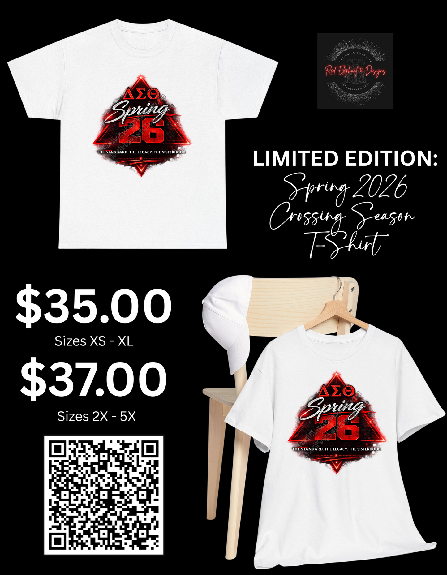 LIMITED EDITION: DST 2026 Crossing Season T-Shirt
