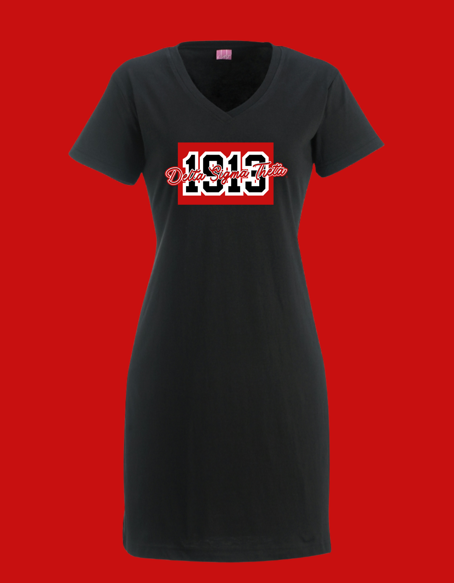 Delta Sigma Theta Varsity 1913 T-Shirt Dress