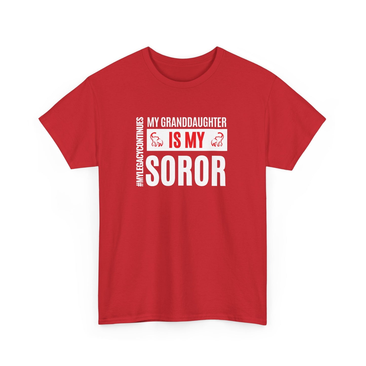 My Granddaughter is My Soror Heavy Cotton T-shirt