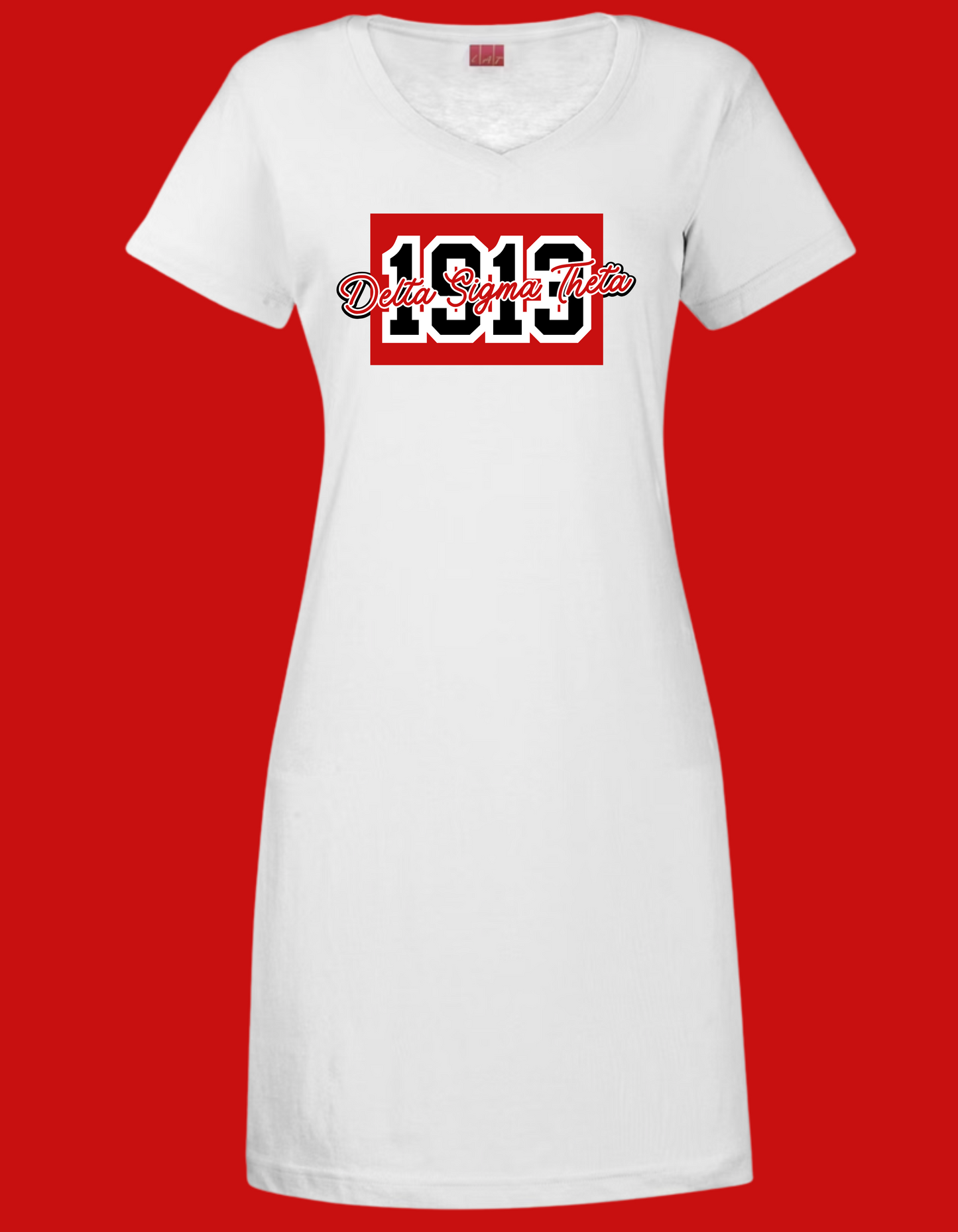 Delta Sigma Theta Varsity 1913 T-Shirt Dress