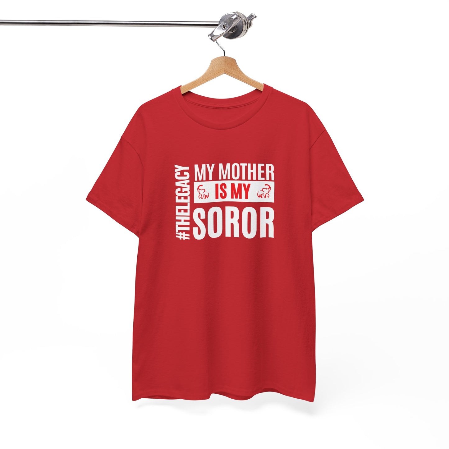 My Mother is My Soror Legacy Heavy Cotton T-shirt