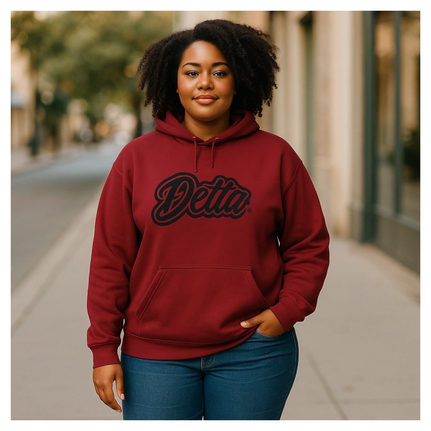 Delta Script Sweatshirt
