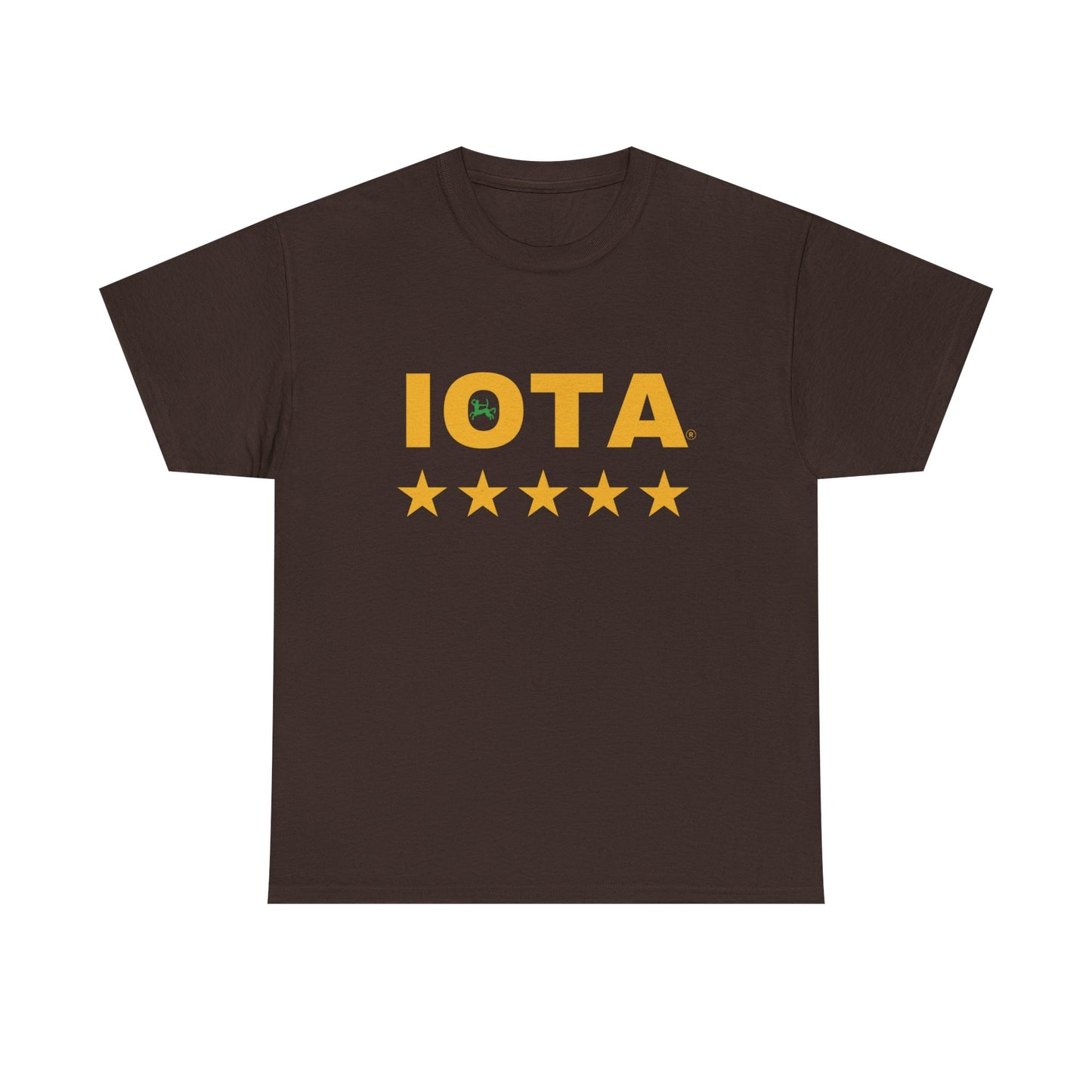 Iota Phi Theta 5 star T-shirt with Centaur at the center