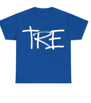 Blue and White Number Shirt