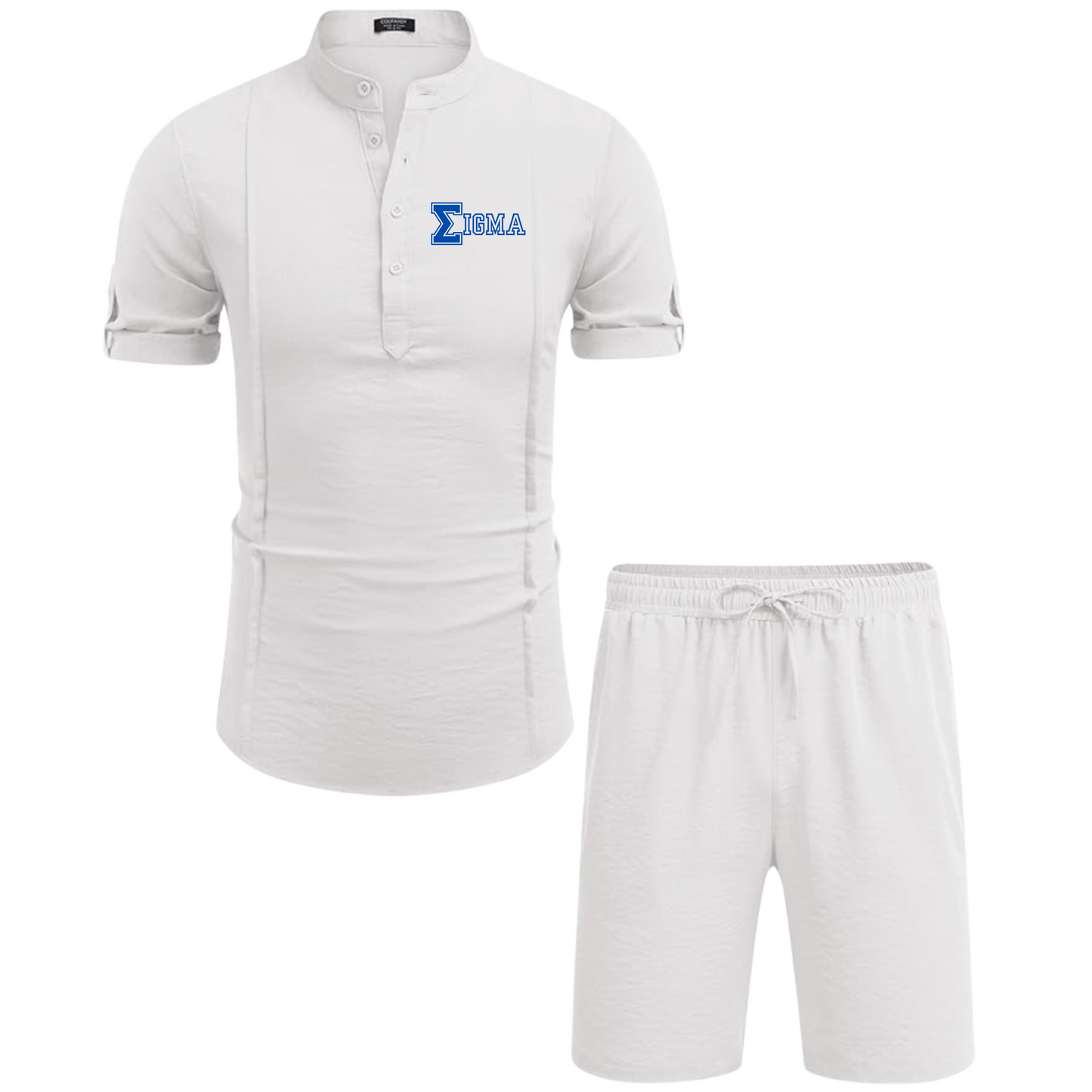 Phi Beta Sigma Beach Short Set