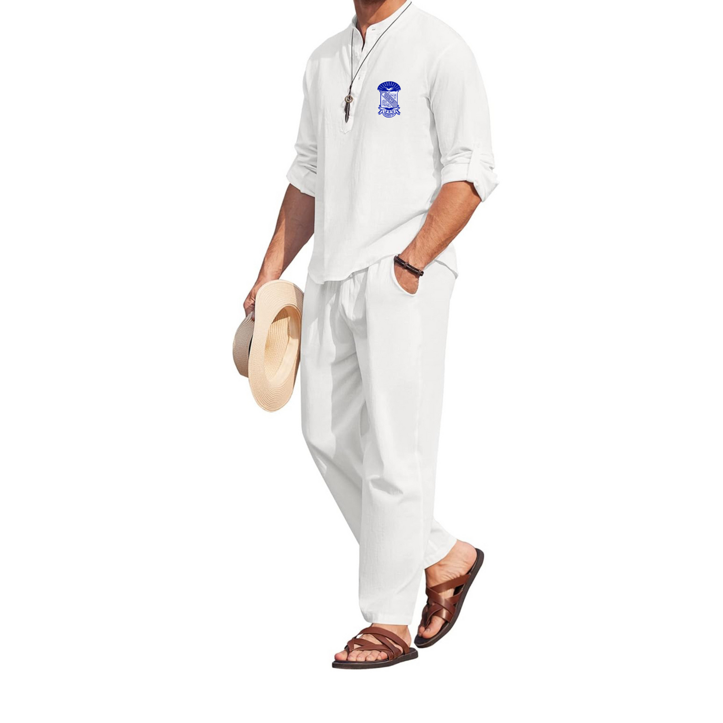 Phi Beta Sigma Beach Pant Set