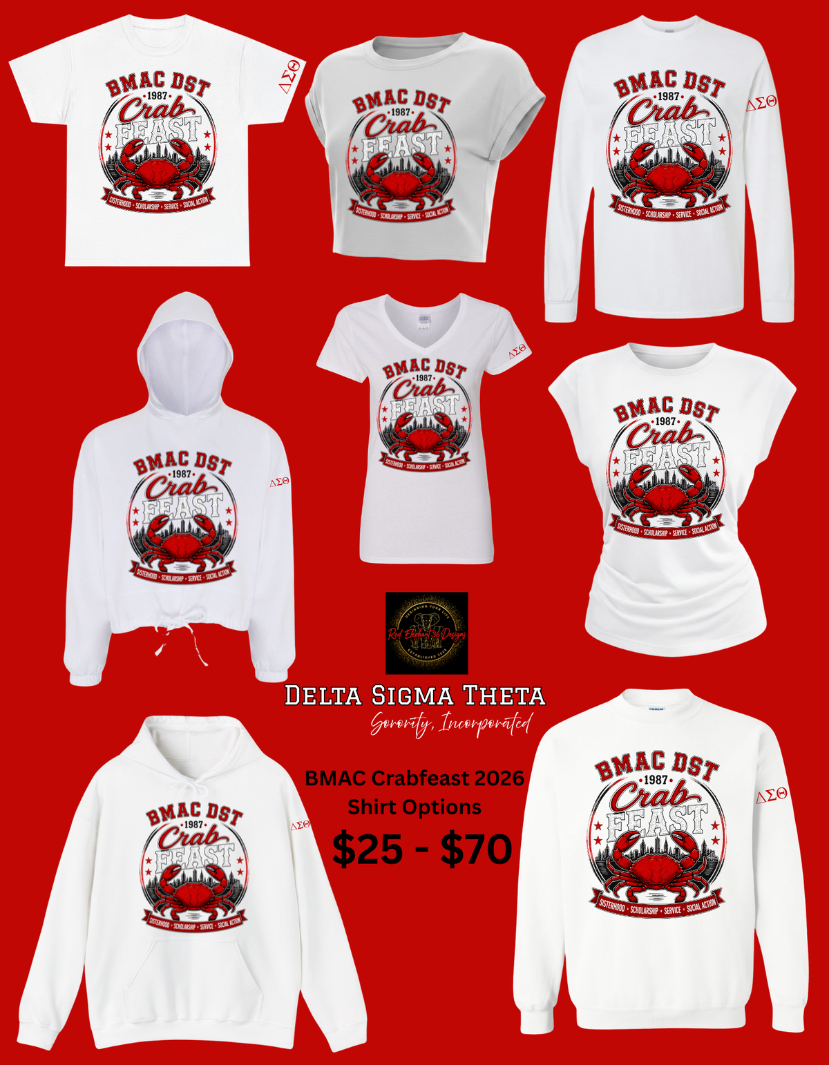 DST - BMAC - Crab Feast 2026 Shirt