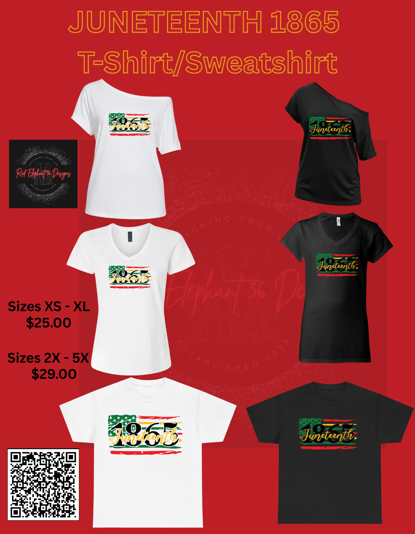 Juneteenth 1865 T-Shirt/Sweatshirt