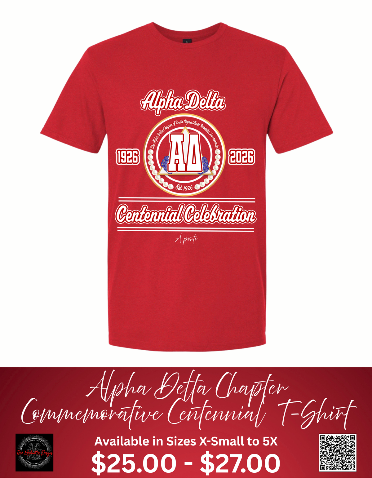 DST - Alpha Delta Chapter Commemorative T-Shirt