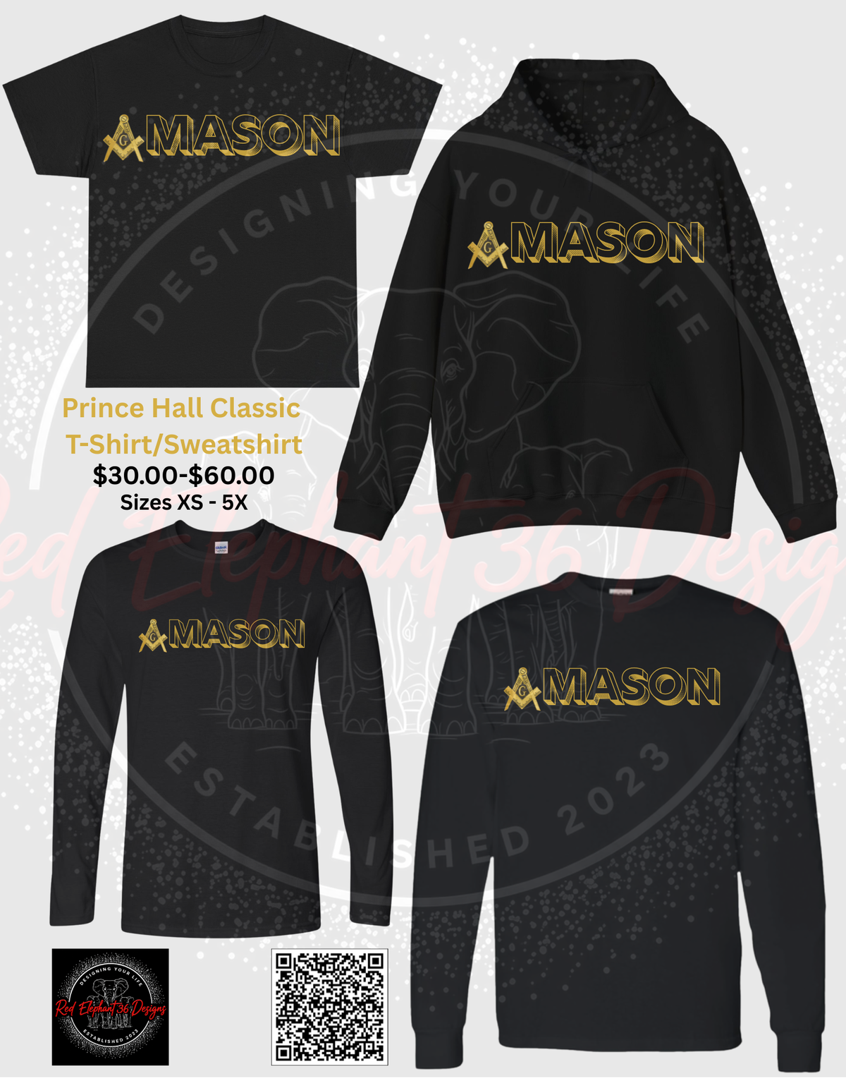 PHM - Prince Hall Mason Classic Shirt/Sweatshirt