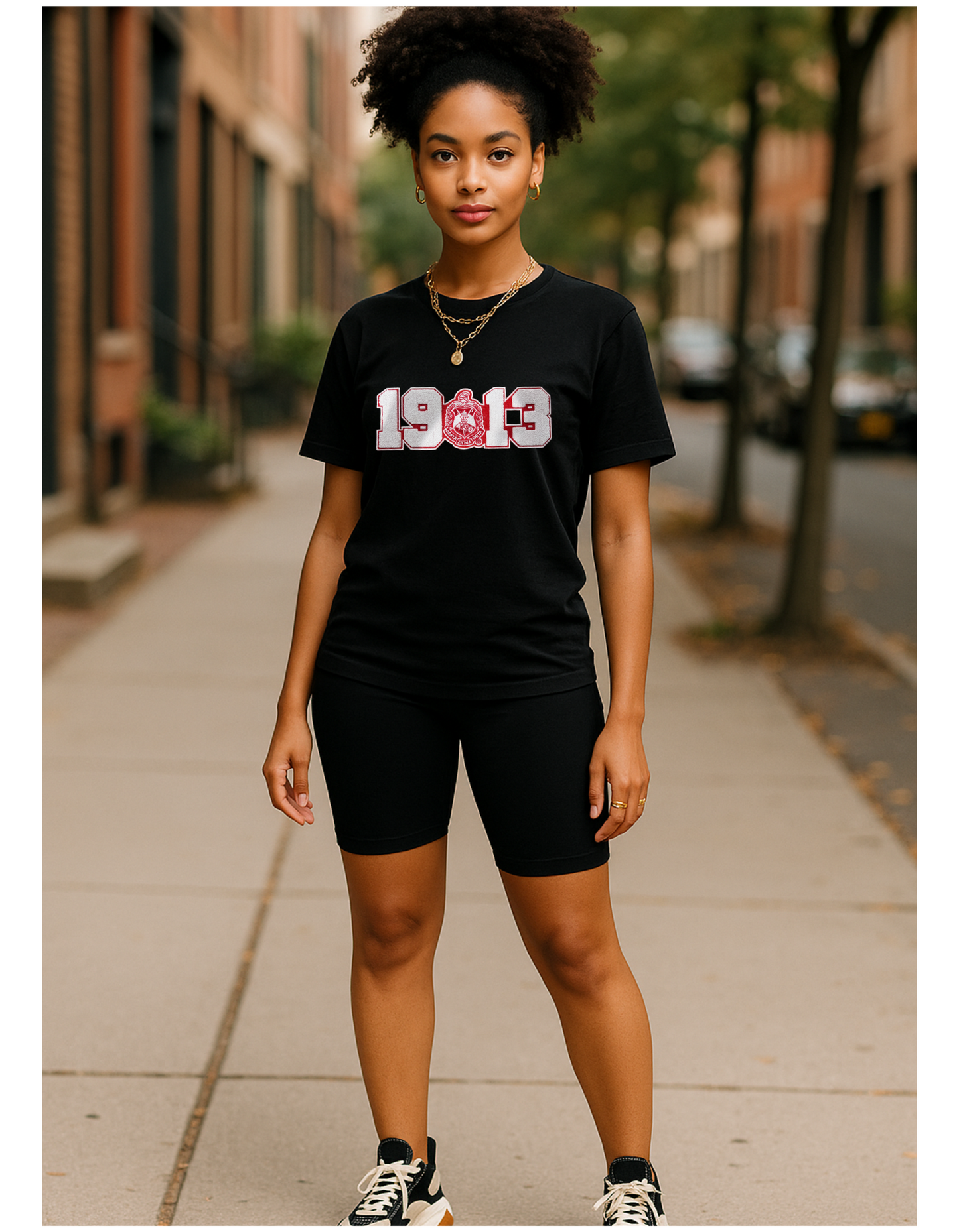 Delta Sigma Theta Biker Short Set