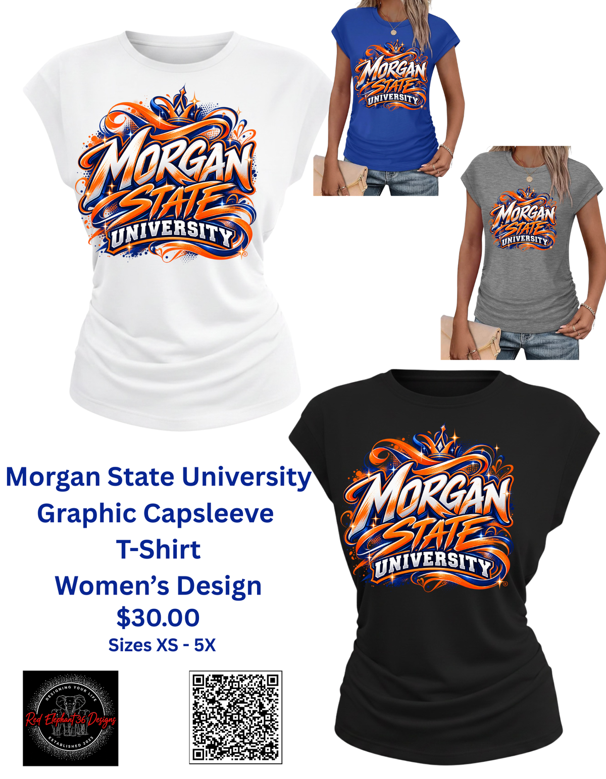 MSU - Morgan State University Graphic Shirt/Sweatshirt