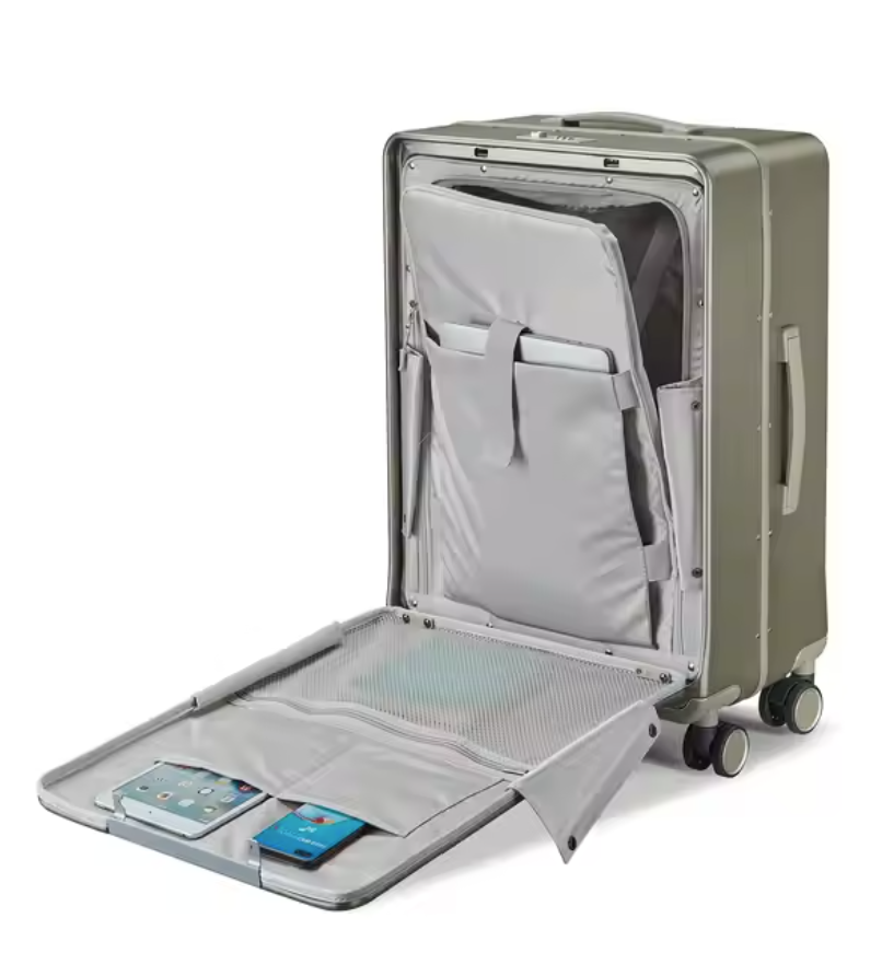 PRE-ORDERED ITEM: Phi Beta Sigma Suitcase With One-second-to-open Front Laptop Pocket Carry-On Koffer lightweight
