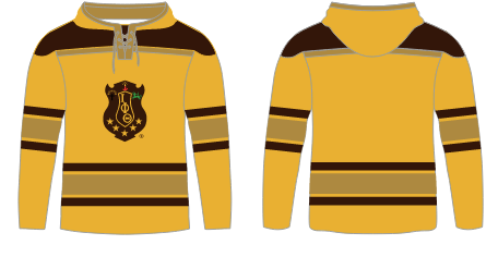 Iota Phi Theta Hooded Hockey Sweatshirt