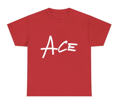 Red and White Number Shirt