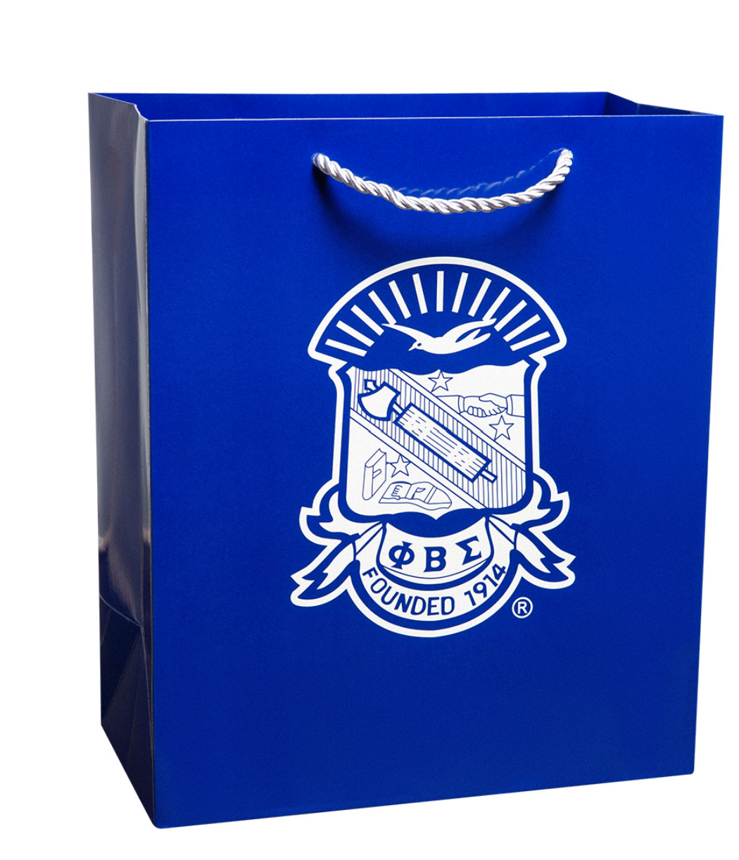 Phi Beta Sigma Gift Bag - Medium