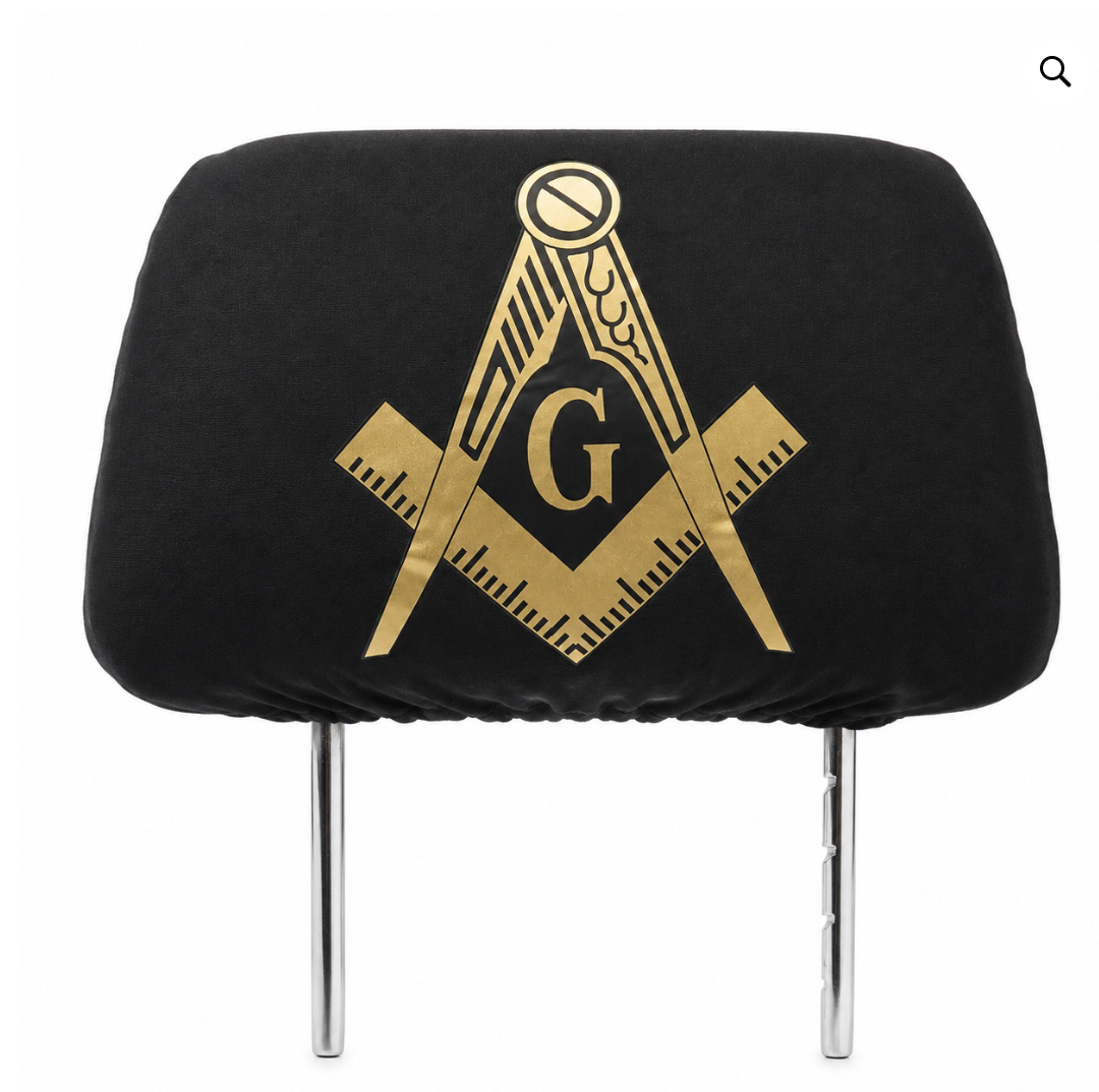 MASON - Masonic Head Rest Cover