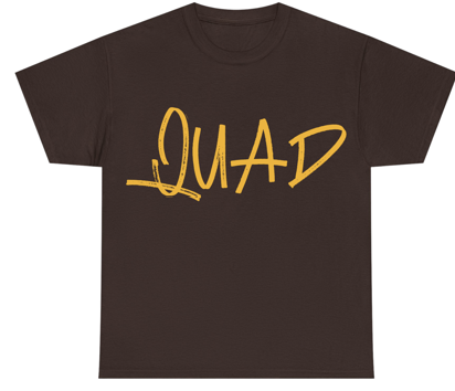 Brown and Gold Number T-Shirt