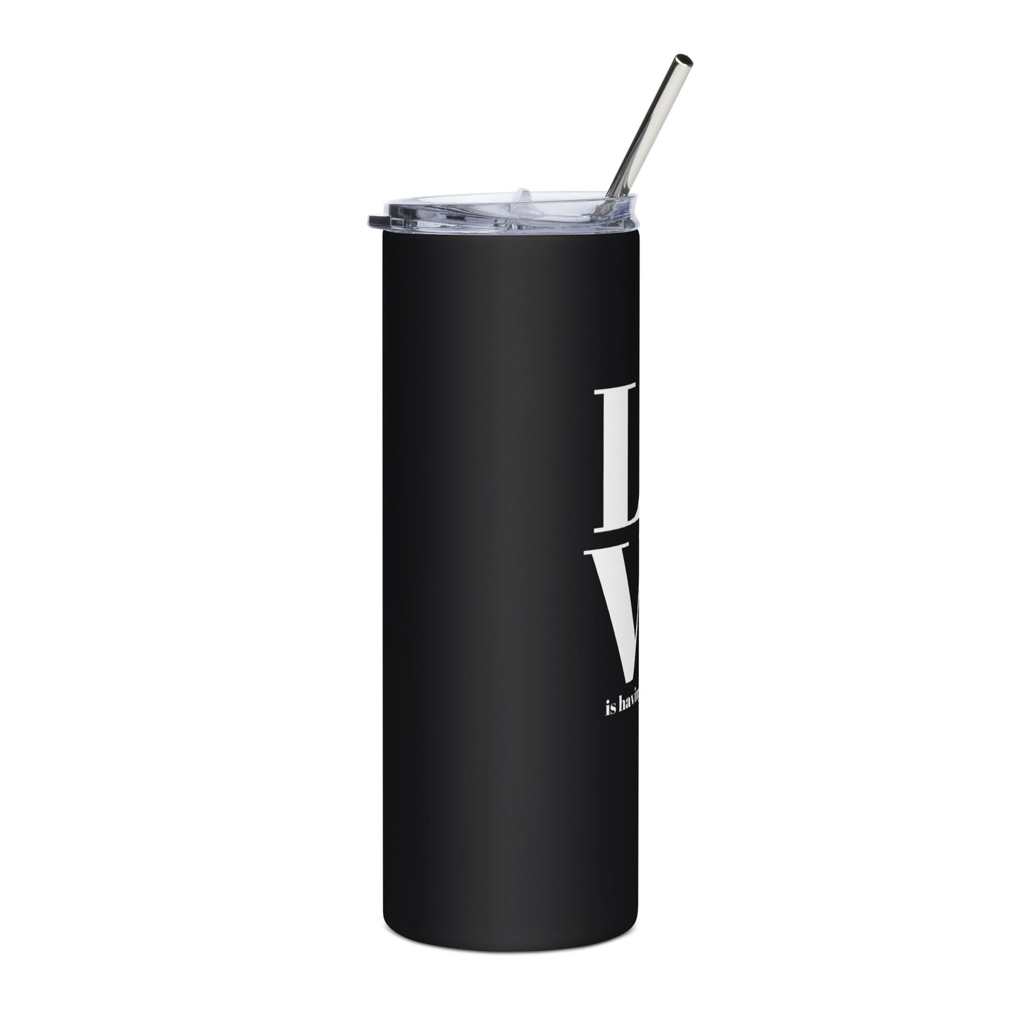 Love is having a Cocker Spaniel - Stainless steel tumbler