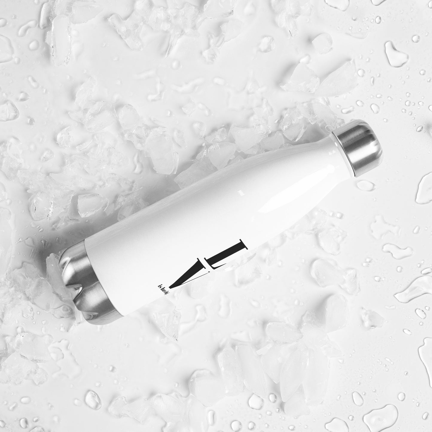Love is Having a Cocker Spaniel - Stainless steel water bottle