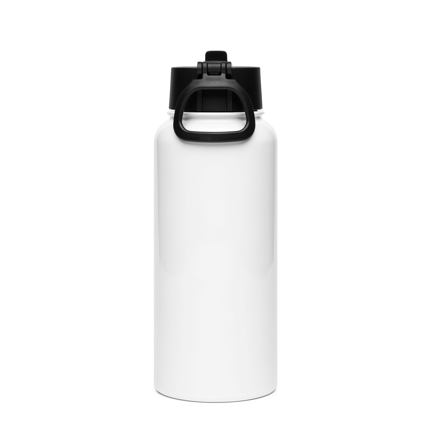Philly Jawn Stainless steel water bottle with a straw lid