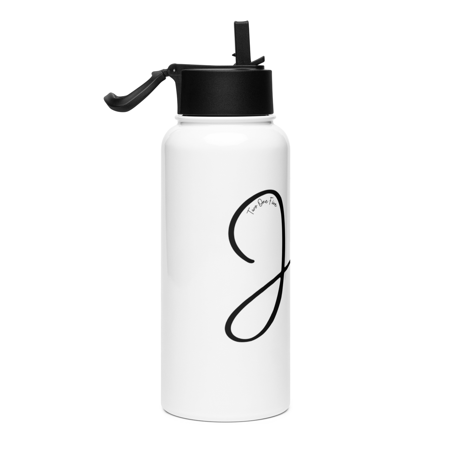 Philly Jawn Stainless steel water bottle with a straw lid