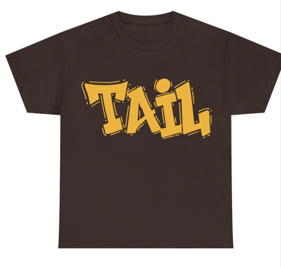 Brown and Gold Number T-Shirt
