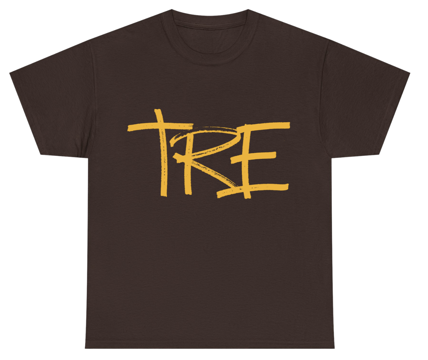 Brown and Gold Number T-Shirt