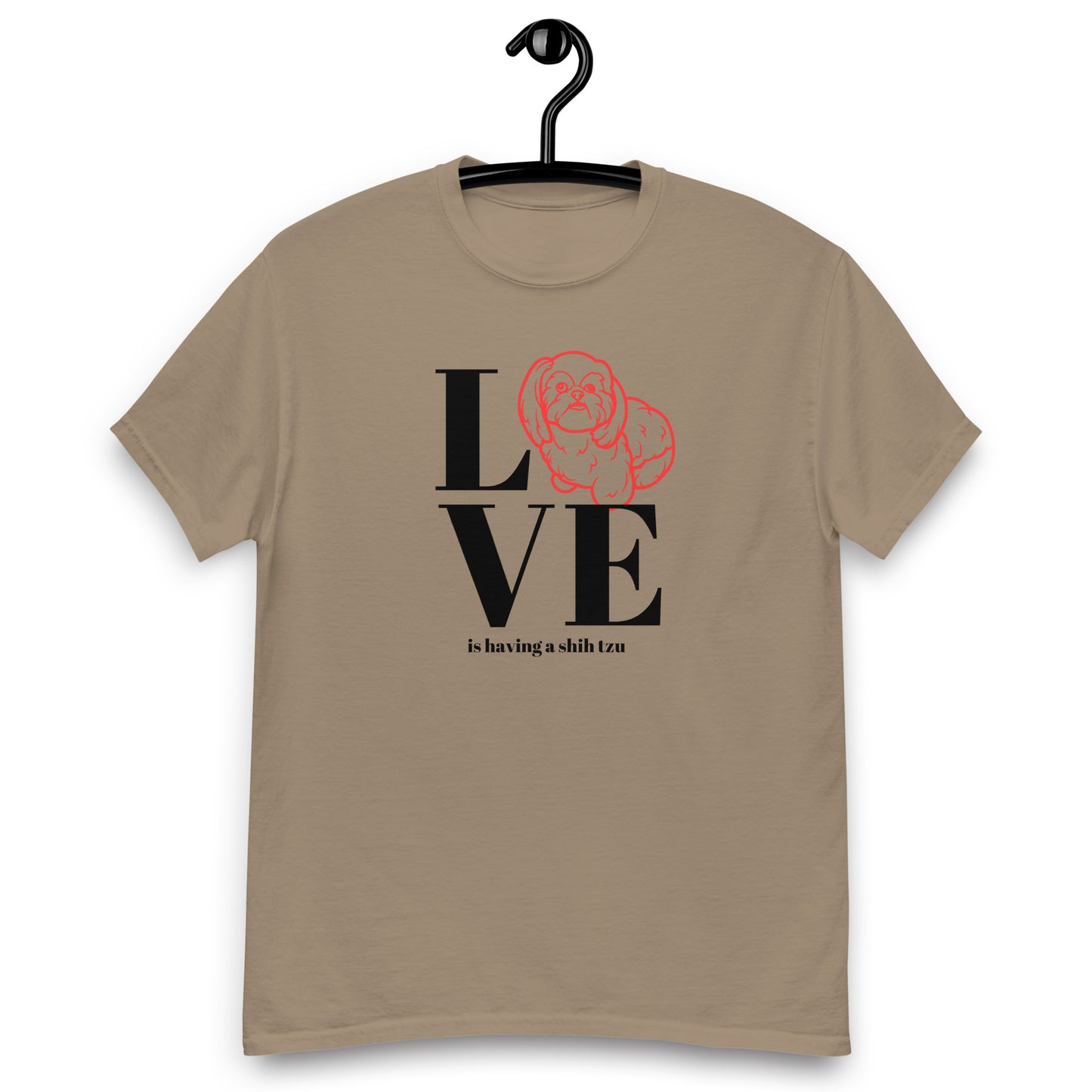 Love is Having a Shih Tzu - Unisex classic tee