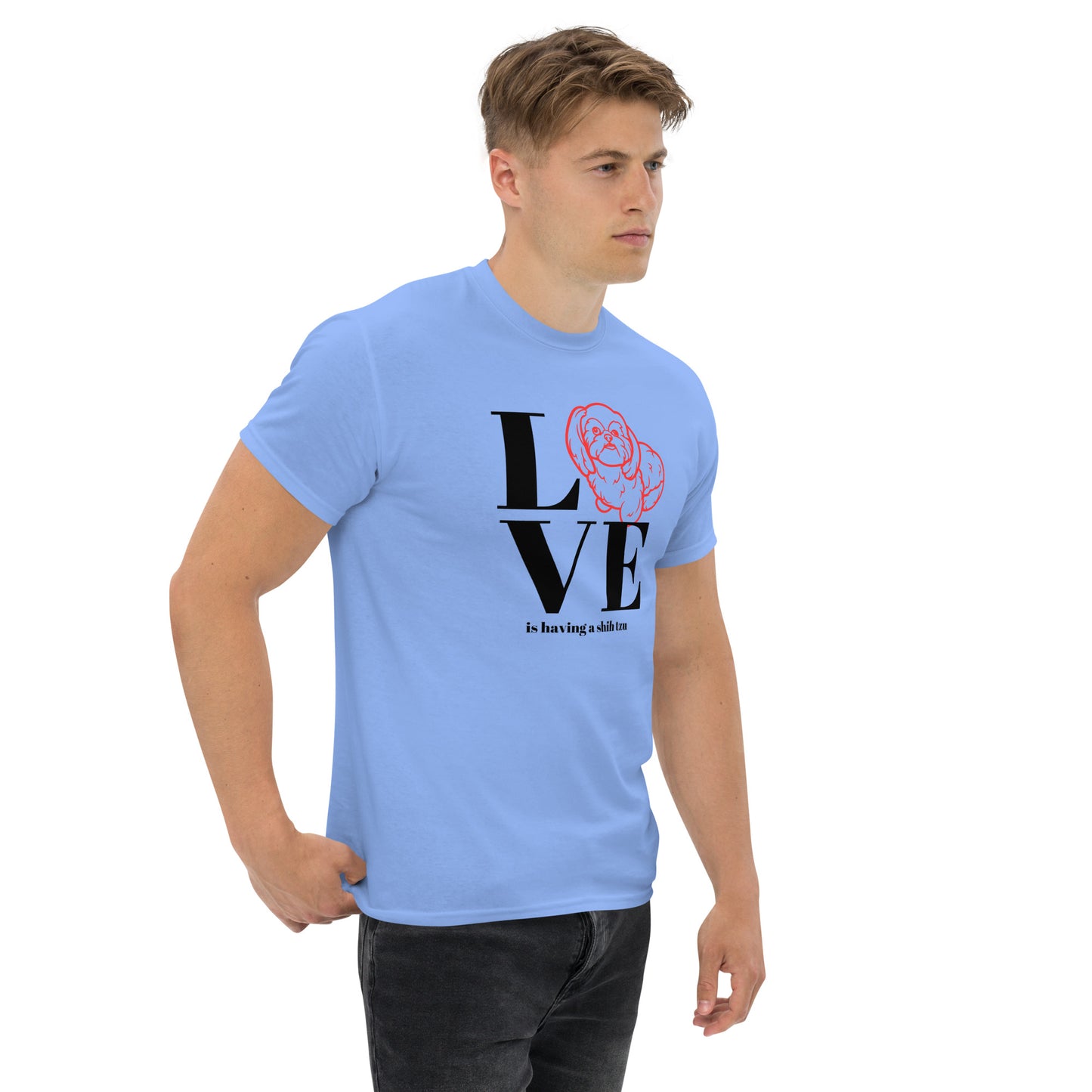 Love is Having a Shih Tzu - Unisex classic tee