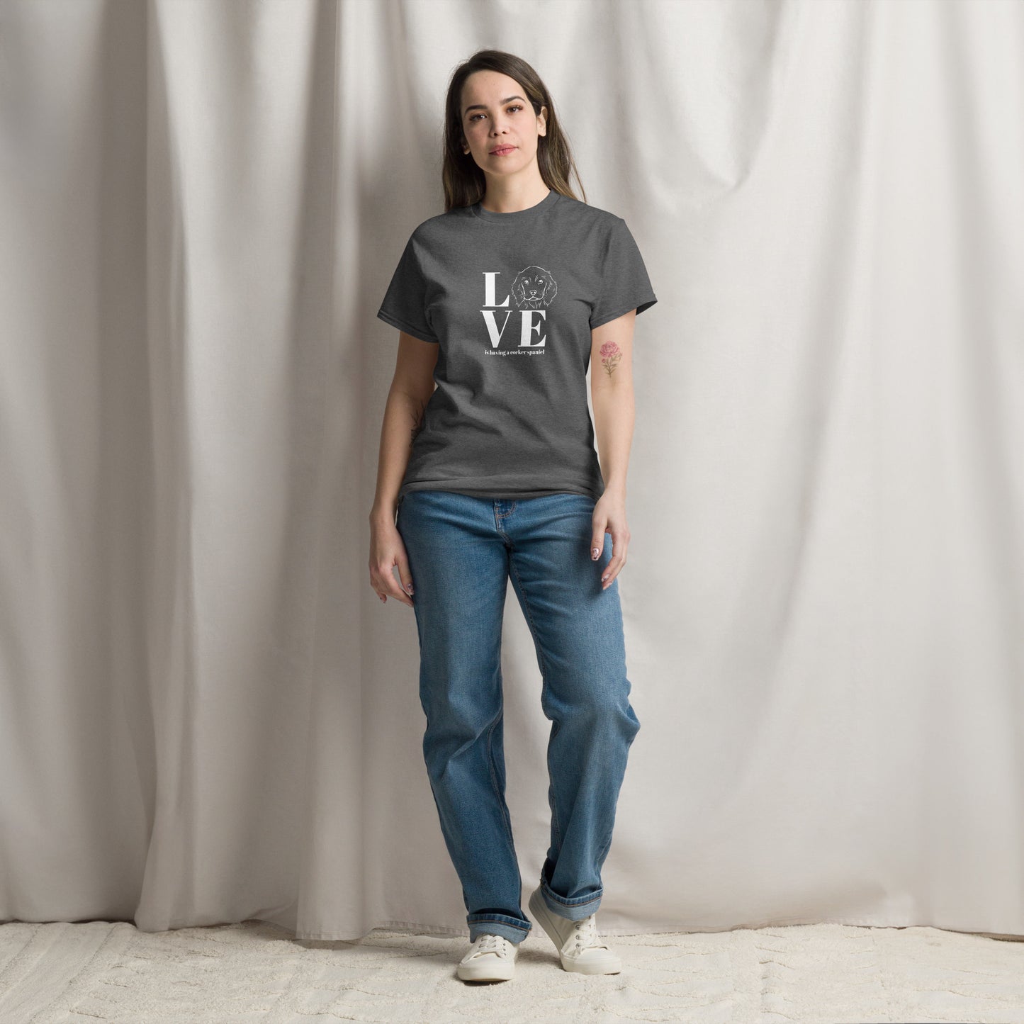 Love is having a Cocker Spaniel - Unisex classic tee