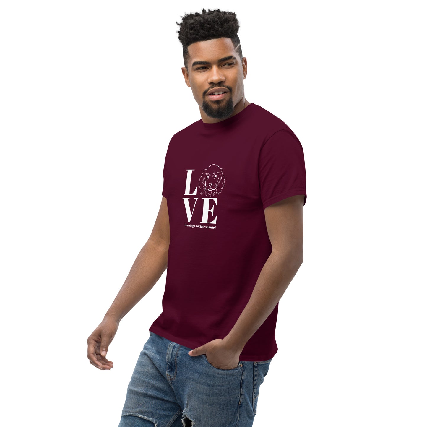 Love is having a Cocker Spaniel - Unisex classic tee