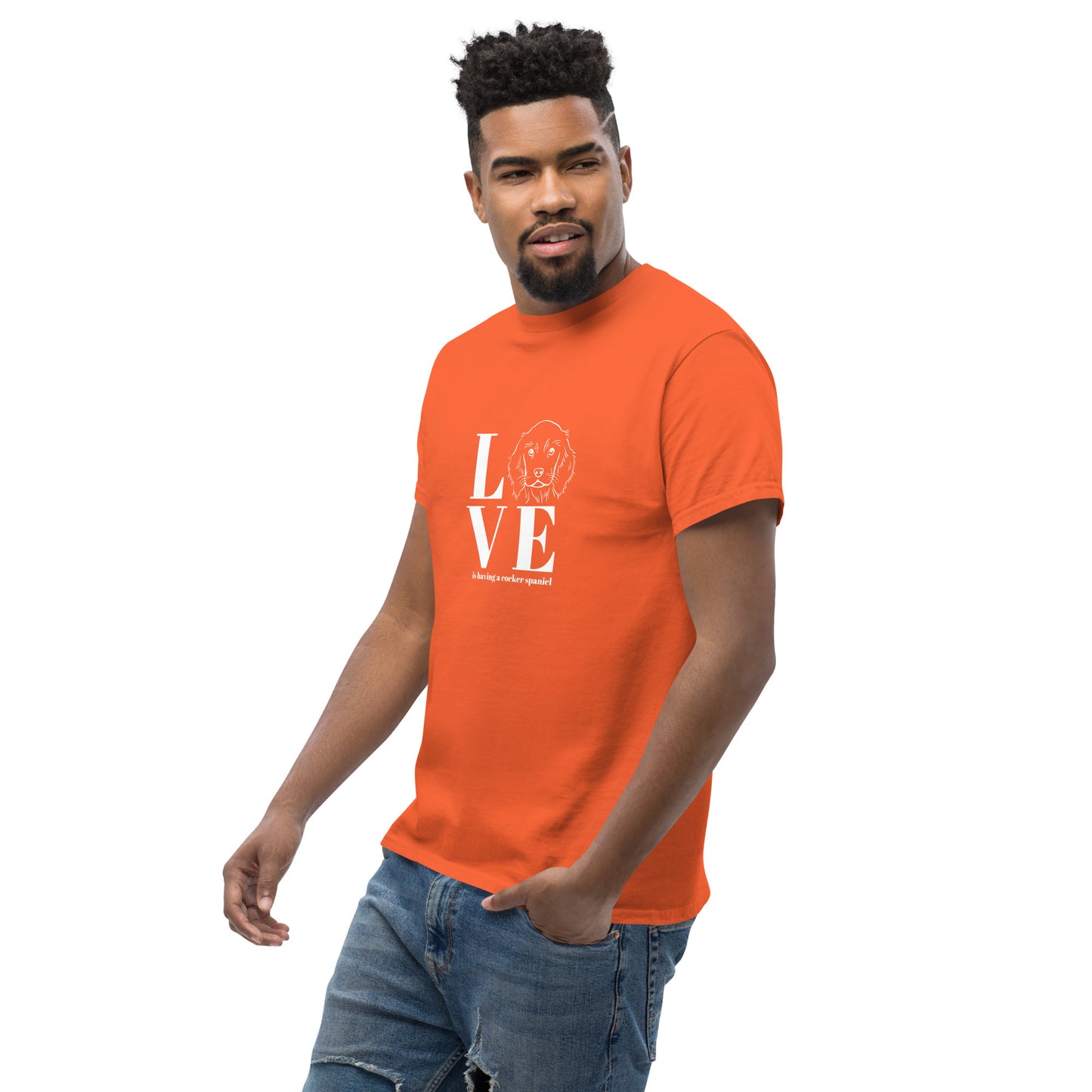 Love is having a Cocker Spaniel - Unisex classic tee