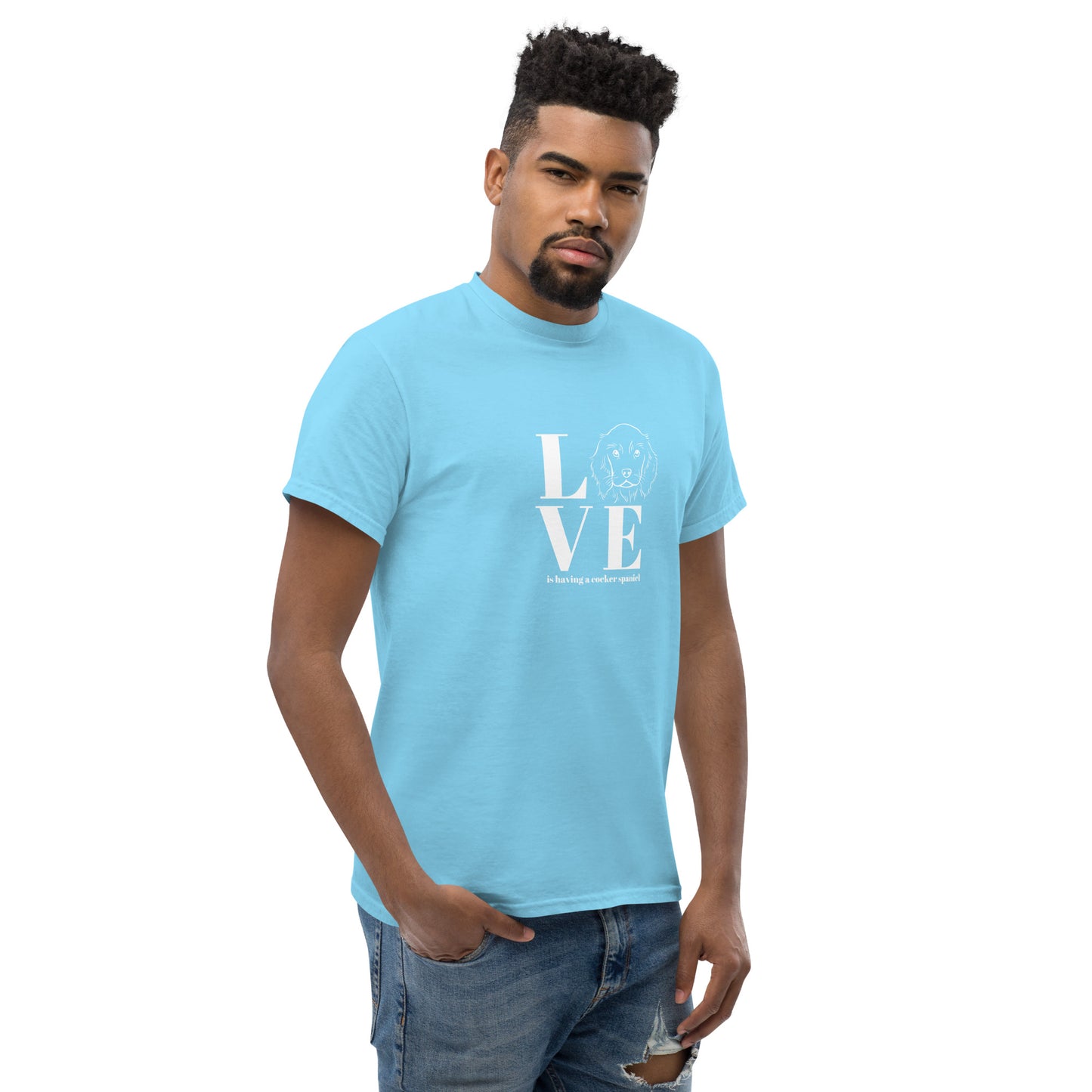 Love is having a Cocker Spaniel - Unisex classic tee