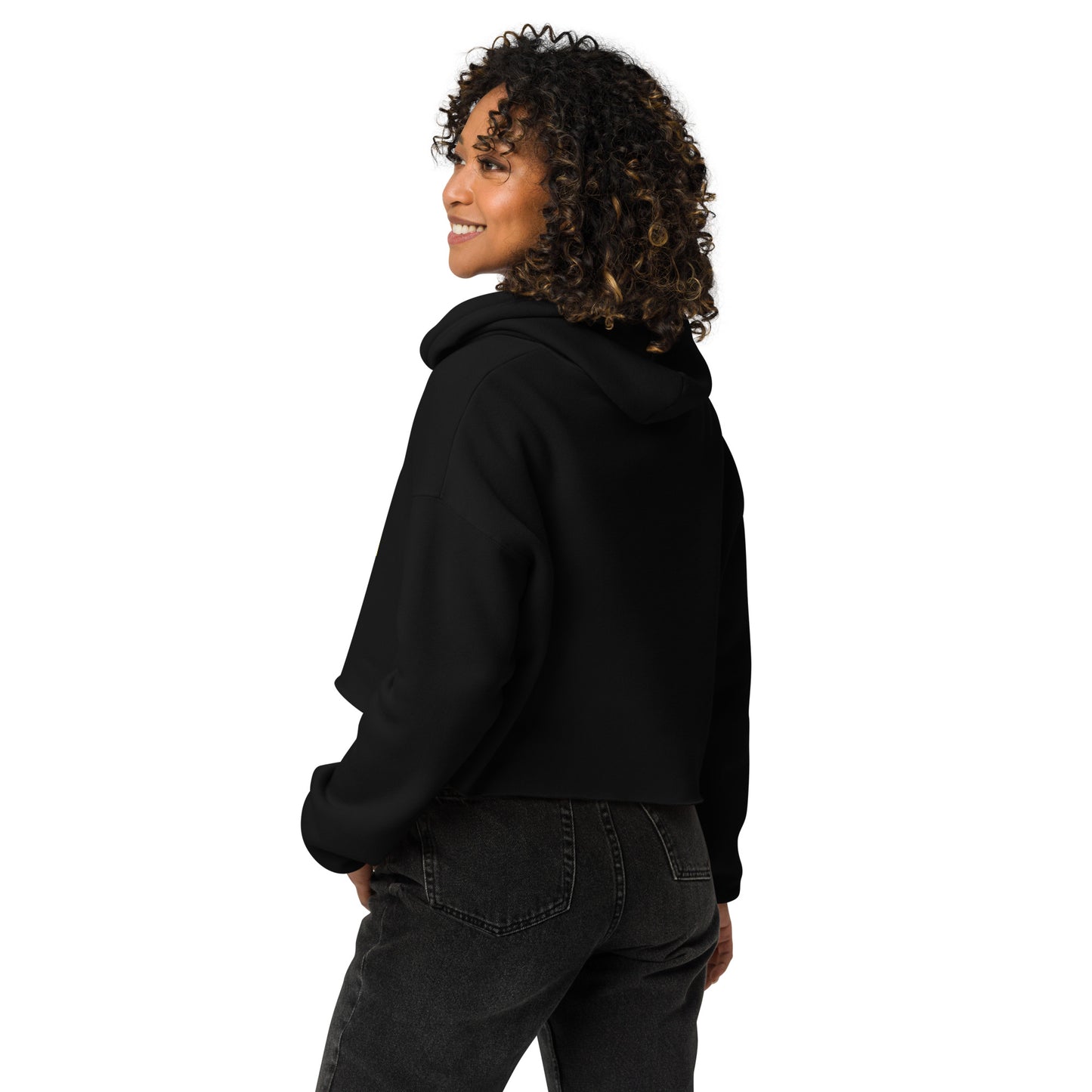 Today is a Good Day to be a Black Woman - Crop Hoodie