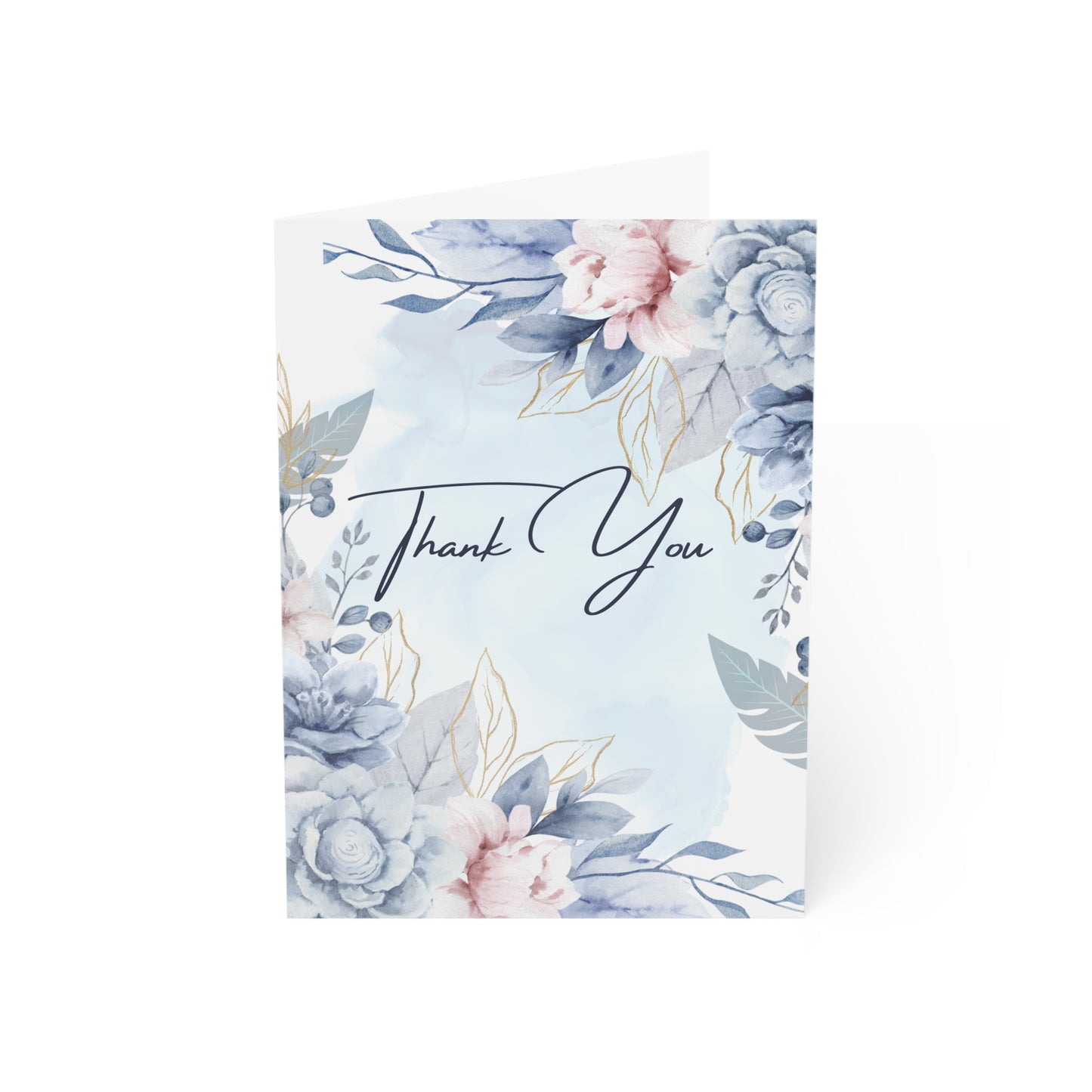 Floral Thank You Greeting Cards | Pack of 1, 10, 30, 50 | Perfect for Birthdays, Weddings, and Appreciation
