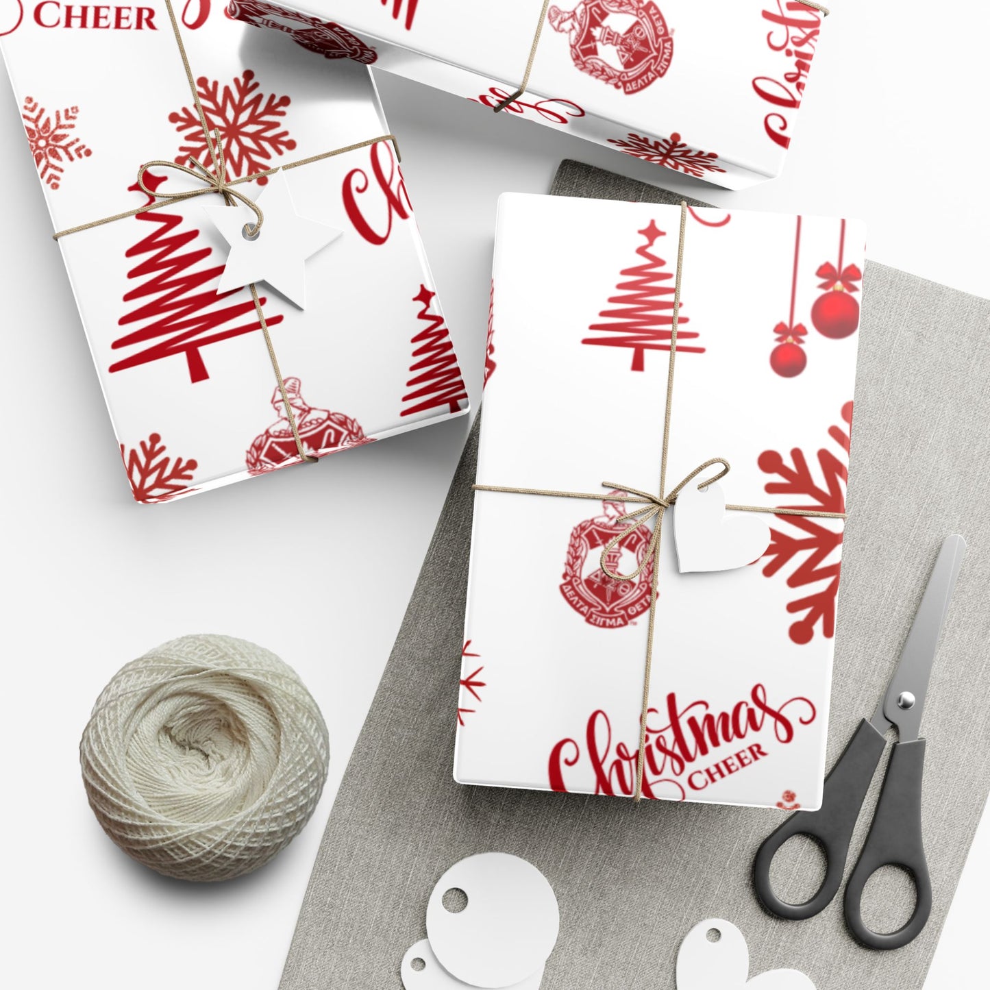 QUAC Fundraiser: Delta Sigma Theta Christmas Wrapping Paper Roll