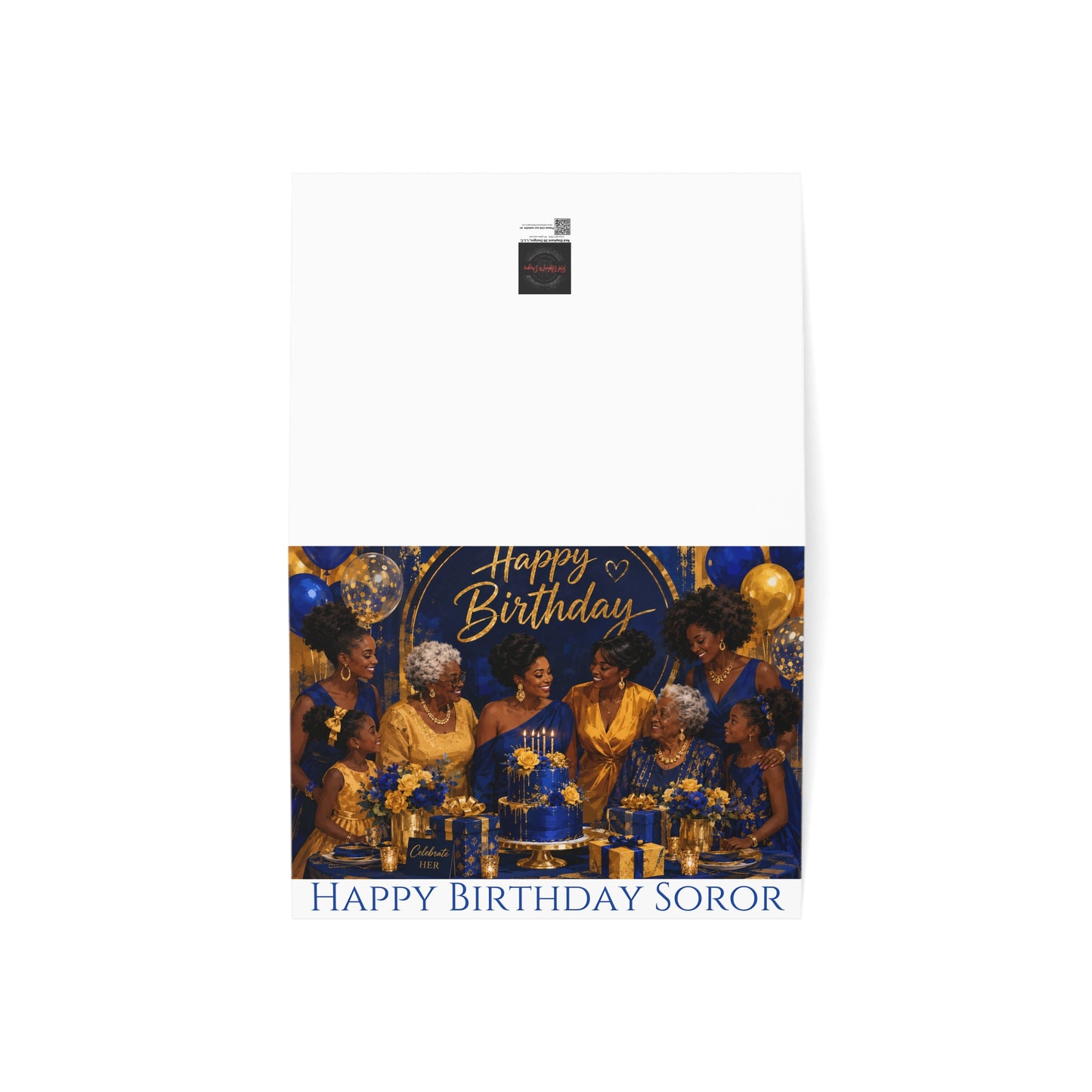 SGR Happy Birthday Soror: Greeting Cards, Perfect for Crossings Celebrations, Friendship, Special Occasions, Artful Designs, Meaningful Gifts