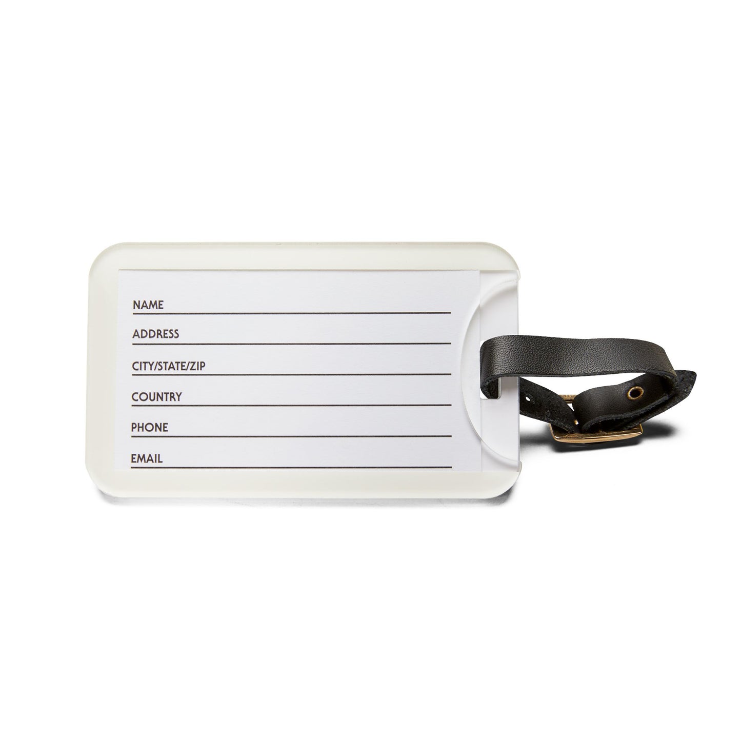 Eastern Star Luggage Tag — Order of the Eastern Star 1850 Travel ID