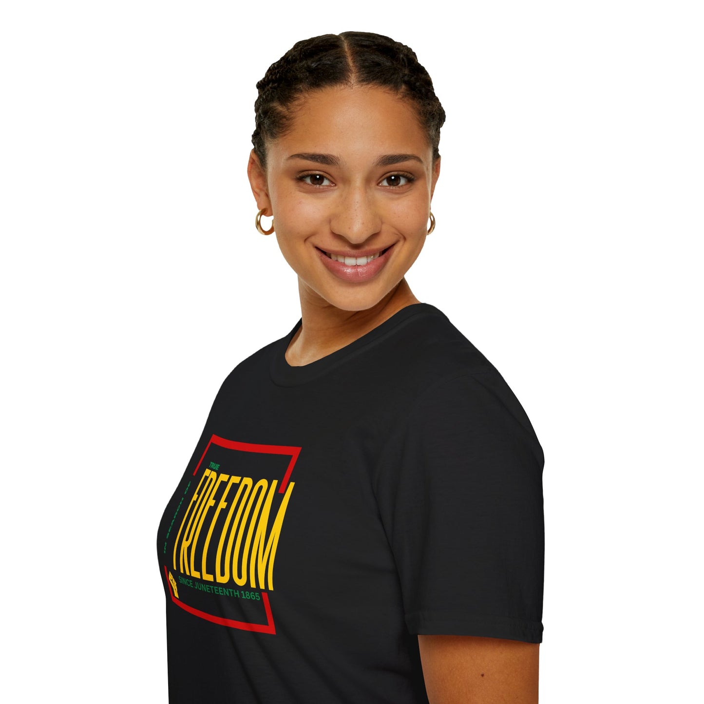 Juneteenth In Search of Freedom Unisex Softstyle T-Shirt