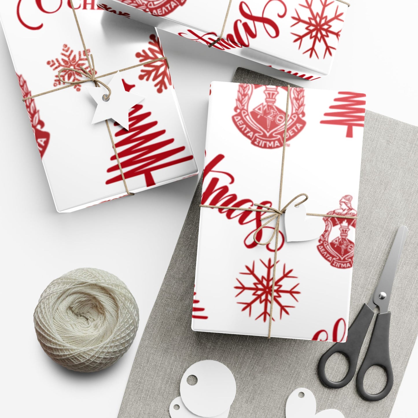 QUAC Fundraiser: Delta Sigma Theta Christmas Wrapping Paper Roll