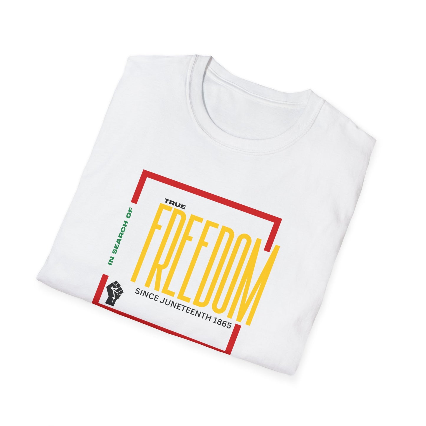 Juneteenth In Search of Freedom Unisex Softstyle T-Shirt