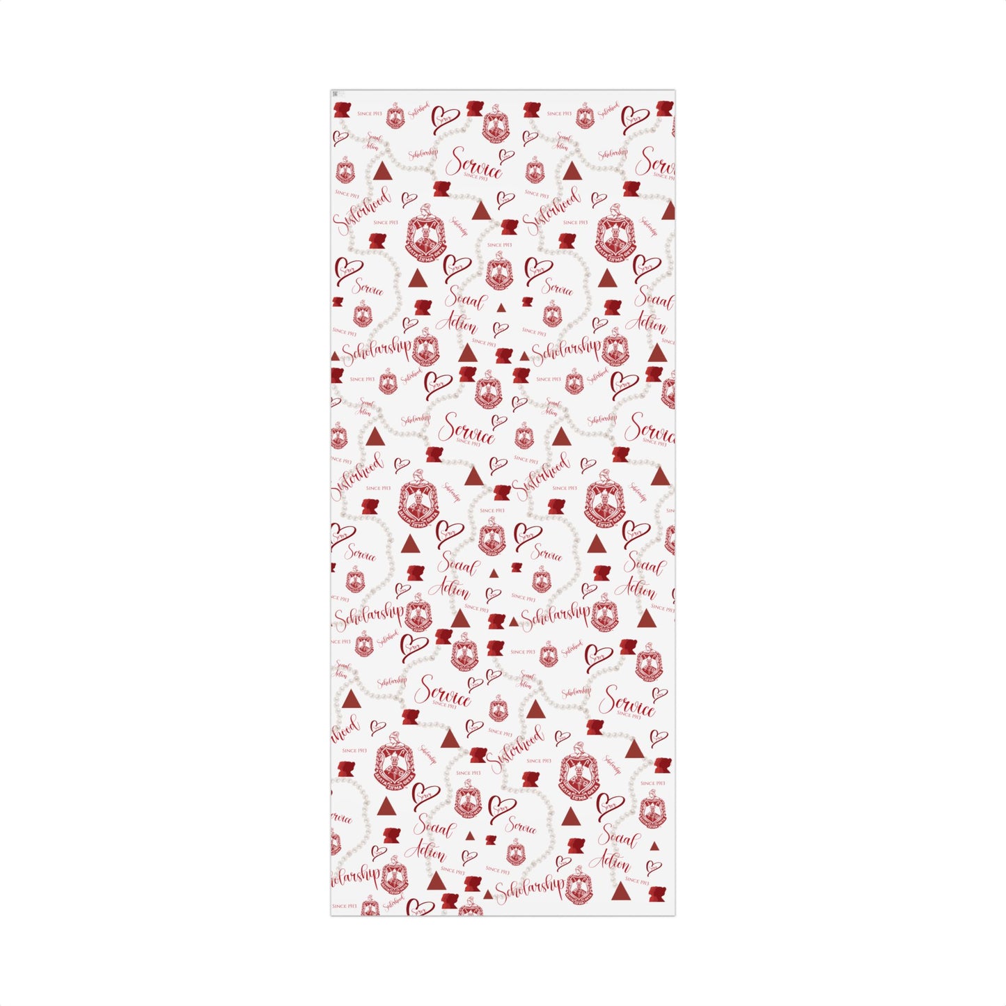 Delta Sigma Theta General Use Gift Wrapping Paper