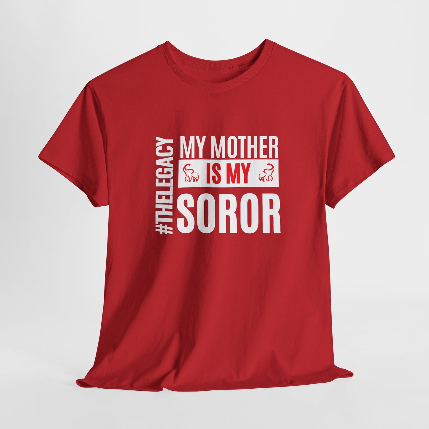 My Mother is My Soror Legacy Heavy Cotton T-shirt