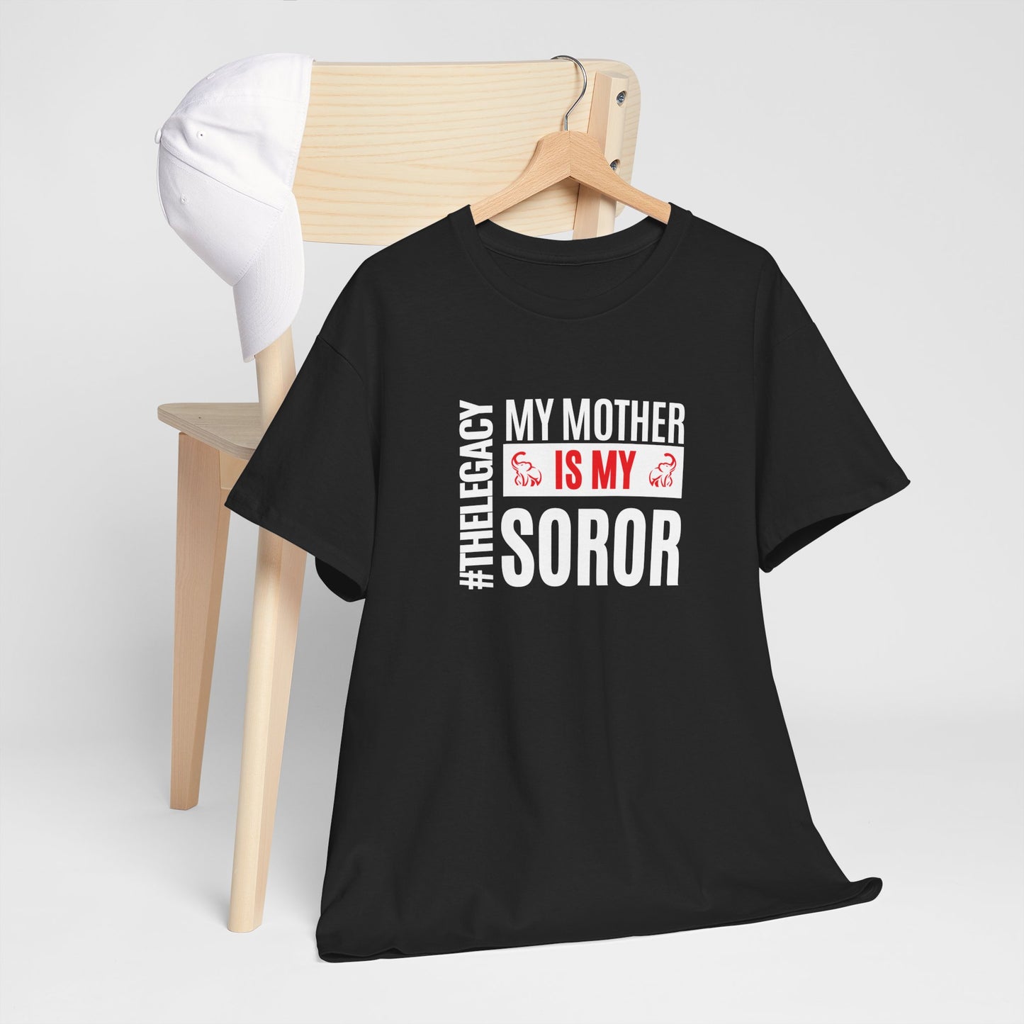 My Mother is My Soror Legacy Heavy Cotton T-shirt