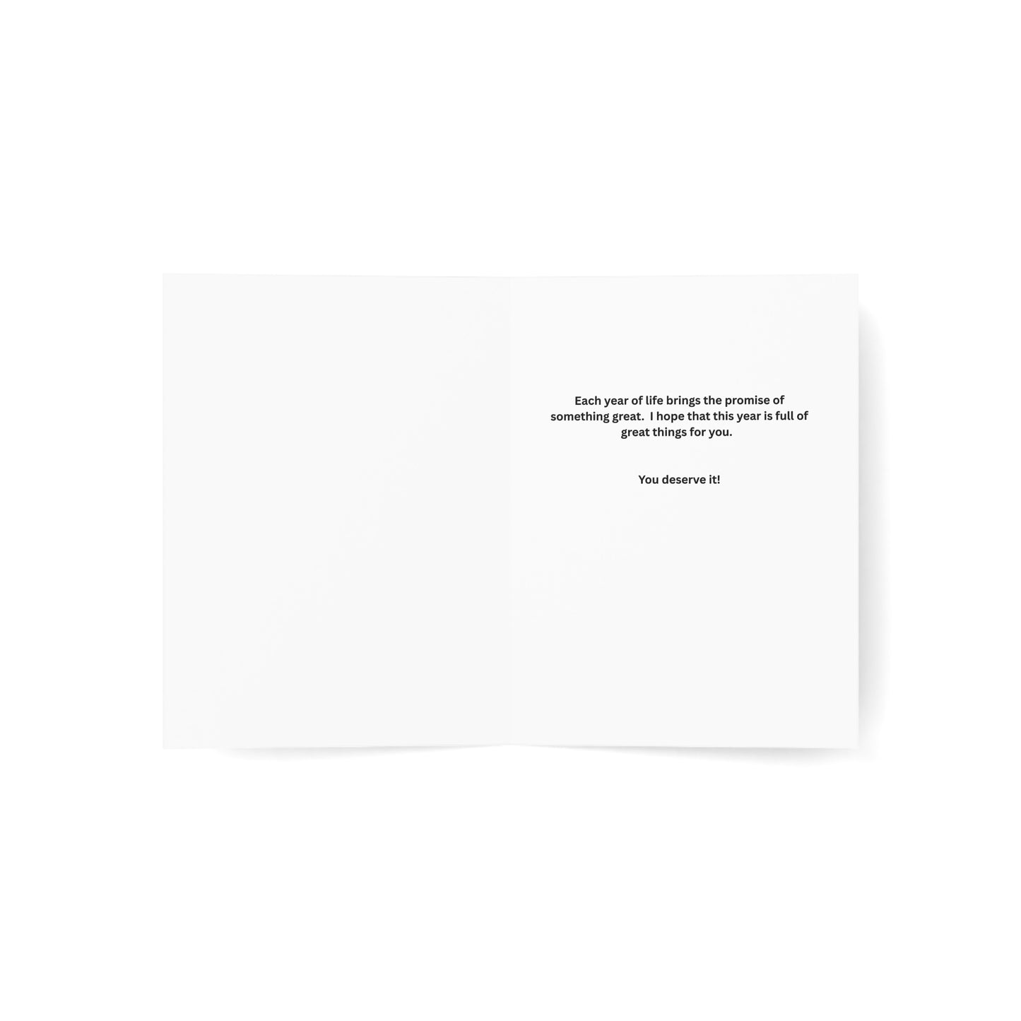 Happy Birthday Soror - Red and White - Greeting Cards (1, 10, 30, and 50pcs)