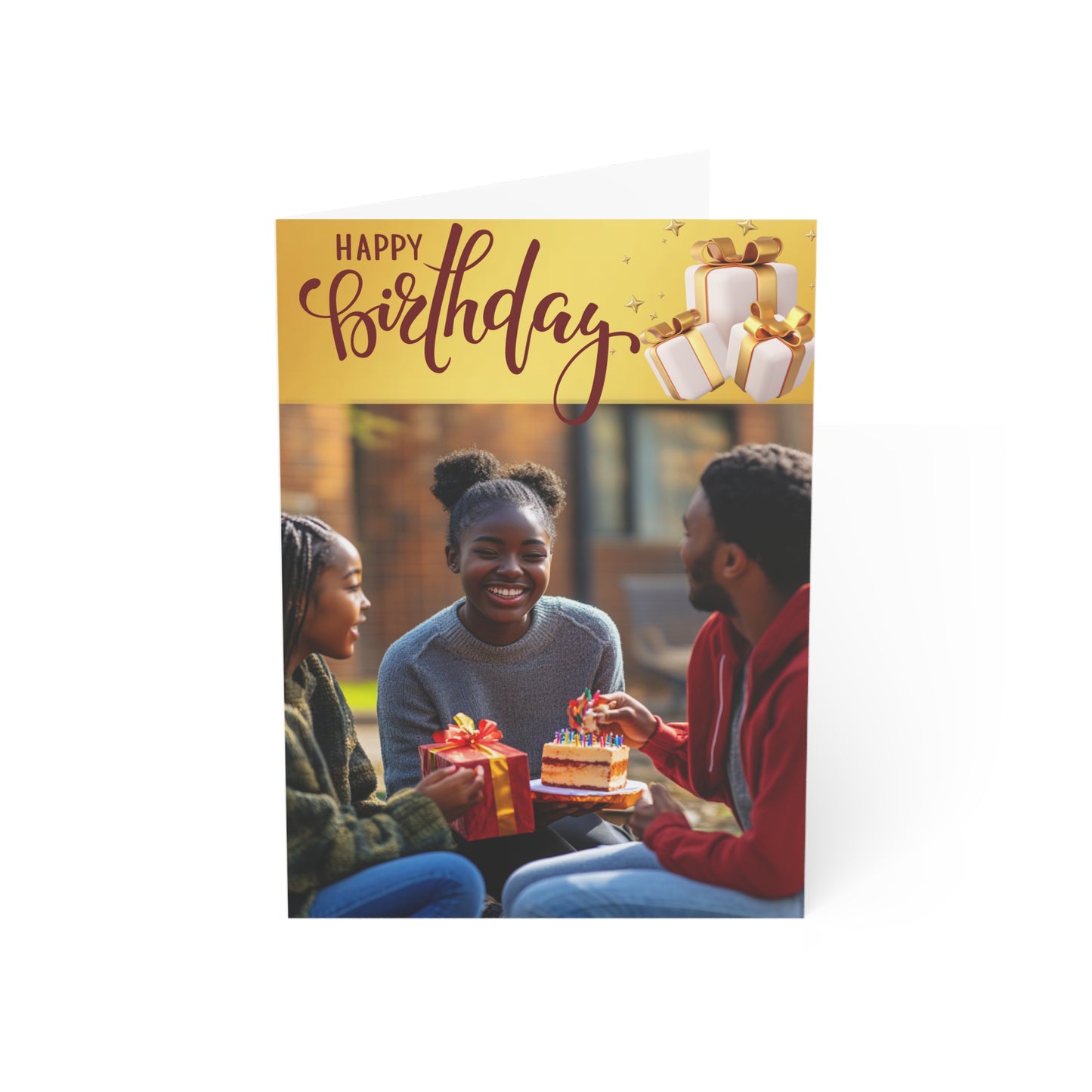 Happy Birthday Greeting Cards Set | Celebrate with Friends, Cheers, Birthday Wishes, Handmade Cards, Gift Enclosure